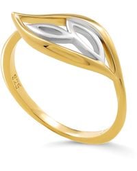 Orphelia - 'Charlotte' Damen-Ring Aus 925Er Sterlingsilber – Silber/ Zr-7523/G - Lyst