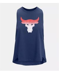Under Armour - Project Rock Bull Tank Top Cotton - Lyst