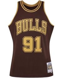 Mitchell & Ness - Nba Chicago Bulls 91 Rodman Swingman Jersey - Lyst