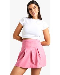 Boohoo - Tall Bengaline Pleated Tennis Skort - Lyst