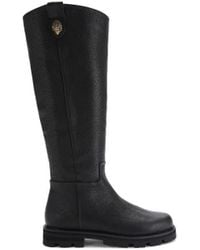 Kurt Geiger - Leather Carnaby Riding Boots Leather - Lyst