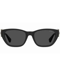 Moschino - Buckle Arms Sunglasses - Lyst