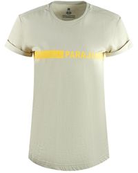 Parajumpers - Space Tee Beige T-shirt - Lyst
