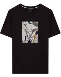 Ted Baker - Justino Box Print Graphic T-Shirt Cotton - Lyst
