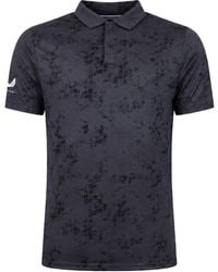 Castore - Club Geo Print Golf Polo Shirt - Lyst