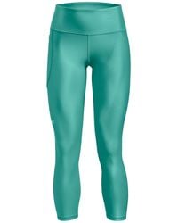 Under Armour - Heatgear No Slip Waistband Ankle Leggings - Lyst