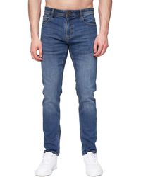 Henleys - Mayhen Slim Jeans (Stone Wash) - Lyst