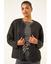 Roman - Patterned Pocket Edge Jacket - Lyst