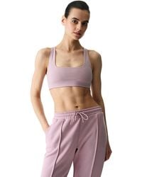 Penti - Ribbed Cotton Modal Sports Bra - Lyst