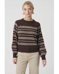 Brave Soul - Raglan Sleeve Stripe Jumper - Lyst