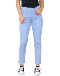 M&CO. - High Rise Tapered Straight Leg Mom Jeans - Lyst