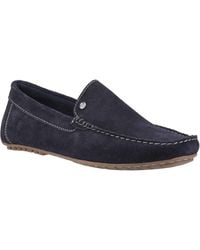 Hush Puppies - Ralph Suede Leather Loafers - Lyst