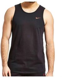 Nike - Embroidered Swoosh Vest Tank - Lyst