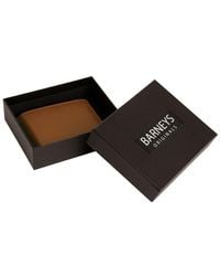 Barneys Originals - Gift Boxed Leather Wallet With 8 Card Slots - Lyst