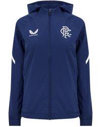 Castore - Hooded Windbreaker Long Jacket - Lyst
