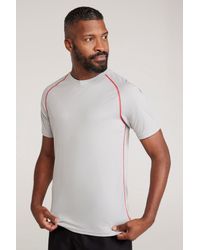 Mountain Warehouse - 'Aero Ii' Short Sleeve Top With Reflective Print Isocool Sports Tee - Lyst