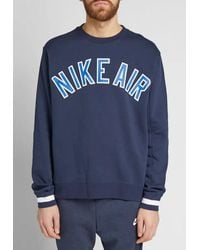Nike - Air Fleece Crew Sweatshirt - Lyst