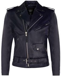 Infinity Leather - Cow-Hide Brando Jacket -Venice - Lyst