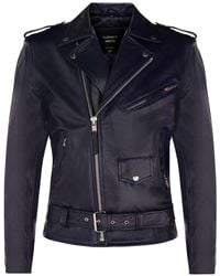 Infinity Leather - Cow-Hide Brando Jacket -Venice - Lyst