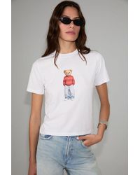 Grimelange - Printed Crew Neck T-Shirt - Lyst