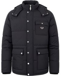 Philipp Plein - Nylon Puffer Jacket Gothic Plein - Lyst