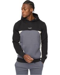 Crosshatch - Castlebay Hoodie (Slate) - Lyst