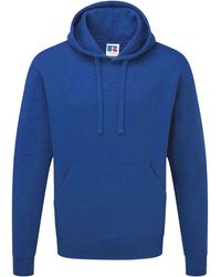 Russell - Authentic Hooded Sweatshirt Hoodie (Bright Royal) - Lyst