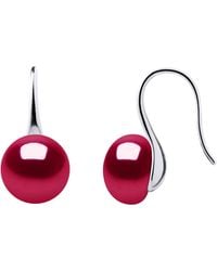 Ateliers Saint Germain - Oorbellen Echte Gecultiveerde Zoetwaterparels Knop 9-10 Mm - Lyst