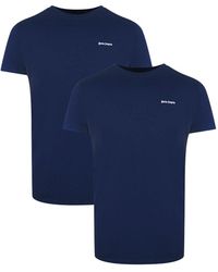 Palm Angels - Two-Pack Classic Logo T-Shirts Cotton - Lyst