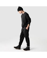 The North Face - Zumu Fleece Crew Neck Tracksuit, Tnf Cotton - Lyst