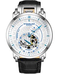 Stuhrling - Und Blau Automatik 44Mm Skeleton - Lyst