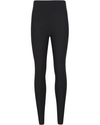 Mountain Warehouse - Ladies Borg Lined Thermal Leggings Material_Synthetic - Lyst