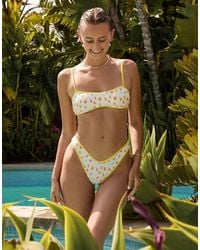 Dippin' Daisy's - Dippin Daisys Venice High Leg Bikini Bottom - Lyst