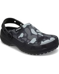 Crocs™ - Classic Crafted Camo Textile Blend Clogs - Lyst
