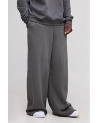BoohooMAN - Tall Basic Extreme Wide Leg Jogger - Lyst
