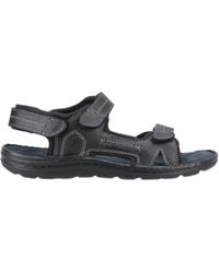 Hush Puppies - Alistair Leather Sandals - Lyst