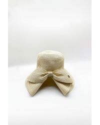 SVNX - Bow Foldable Summer Hat - Lyst