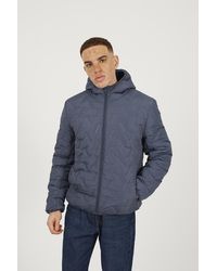 Brave Soul - Short Length Hooded Padded Jacket - Lyst