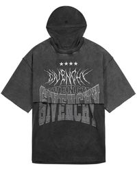 Givenchy - Overlapped Design T-Shirt Cotton - Lyst