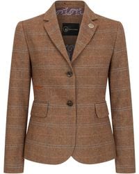 TruClothing - Oak Tailored Fit Tweed Blazer - Lyst