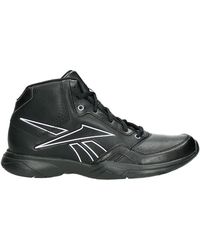 Reebok - Studio Advance Mid Lace-Up Synthetic Trainers V46919 - Lyst