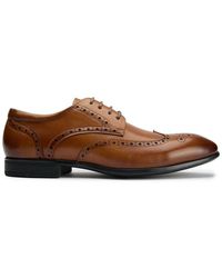 Sole - Ldn Wide Fit Brogue Shoes - Lyst