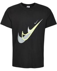 Nike - Sportswear Graphic T Shirt/Volt Cotton - Lyst