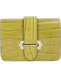 Usha - Handtasche Damen Limette - Lyst