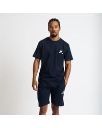 Money - Lounger Elasticated Short Twin Set - Lyst