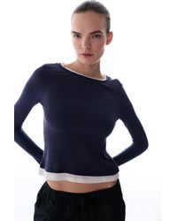 Penti - Long-Sleeve Crew Neck Bodysuit - Lyst