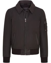 Infinity Leather - A2 Cowhide Bomber Jacket-Eura - Lyst
