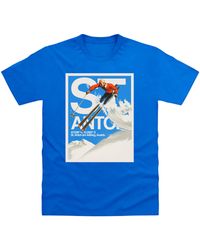 Park Fields - Pierce Archive St.Anton Graphic T-Shirt Bright - Lyst