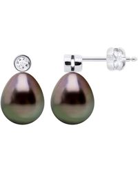 Ateliers Saint Germain - Earrings Prestige -Diamonds 0,02 Cts - Lyst