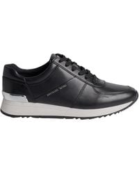 Michael Kors - Allie Leather Sneakers 43R5Alfp3L For - Lyst